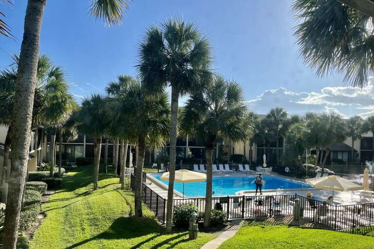 Las Palmas pool area