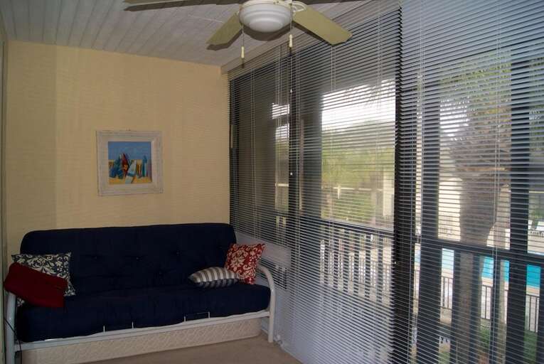 Master bedroom balcony