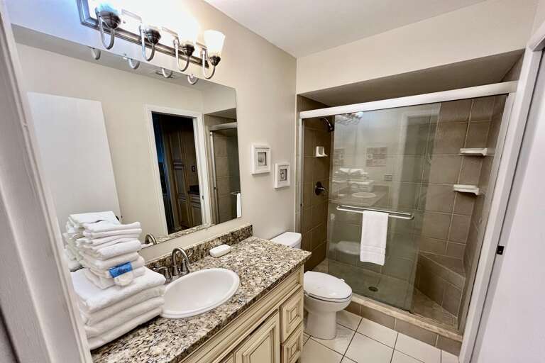 Bathroom 1 (hall entrance)