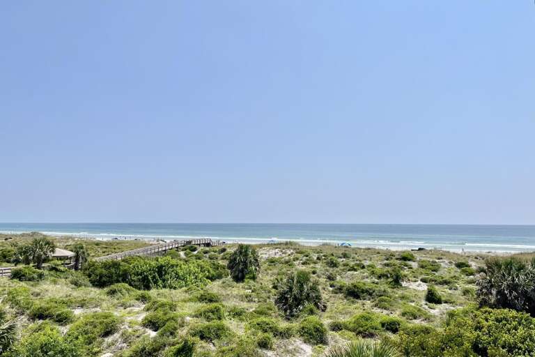 oceanfront view from balcony