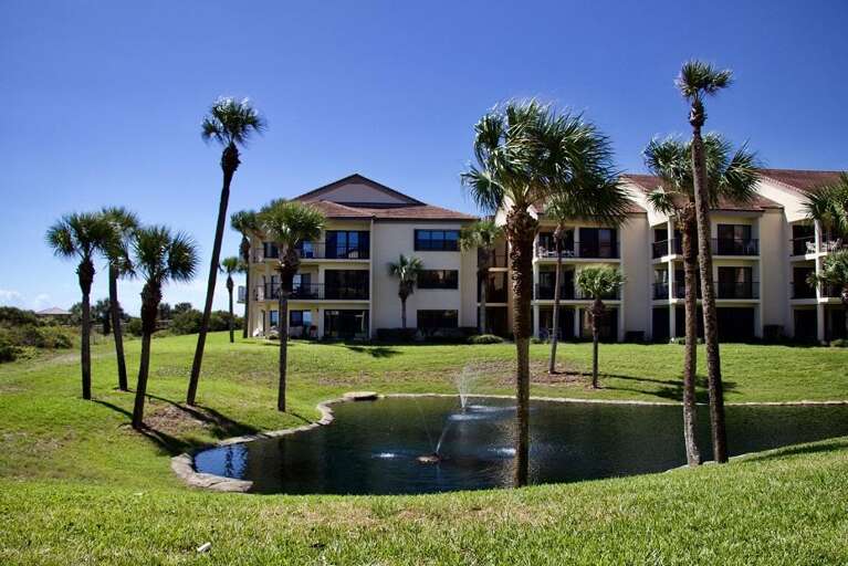 Lagoon view from patio