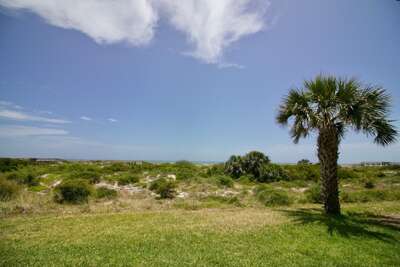 View from ocean front patio