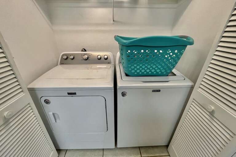 In-unit laundry