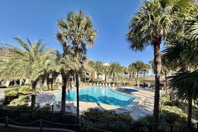 Ocean side/pool view from balcony