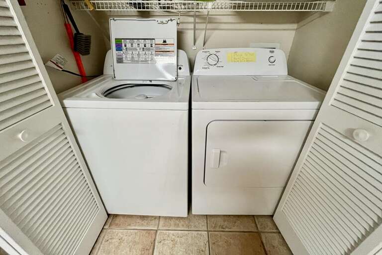 In-unit laundry