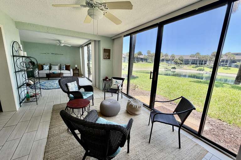 Enclosed lanai