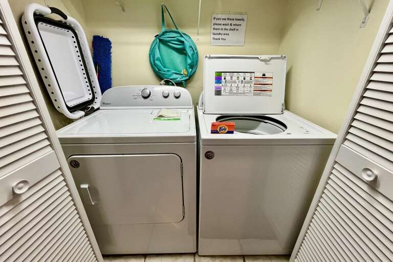 In-unit laundry