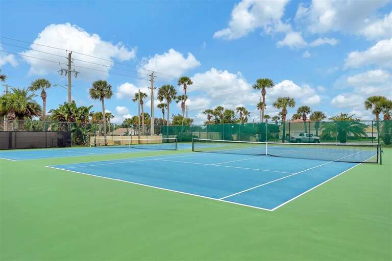Lighted / Padded Tennis Courts Lighted / Padded Tennis Courts