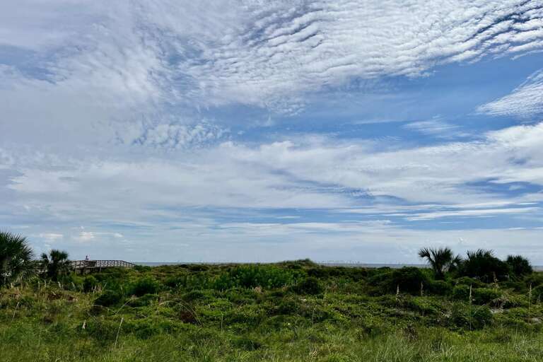 Oceanfront view from patio