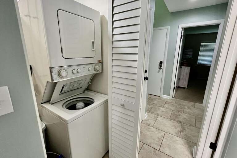In-unit laundry