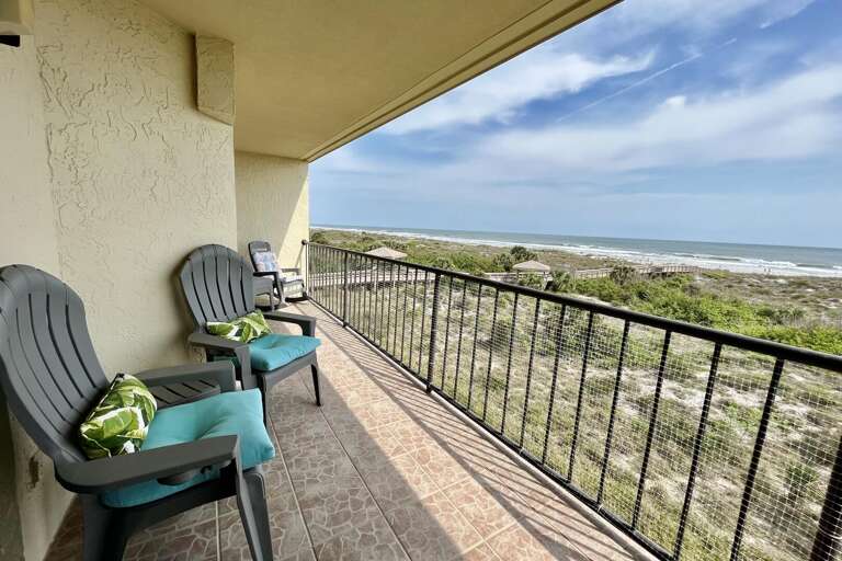 oceanfront balcony