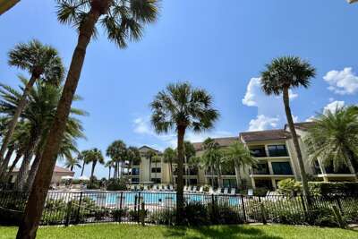 Pacifica/Aegean pool view from patio