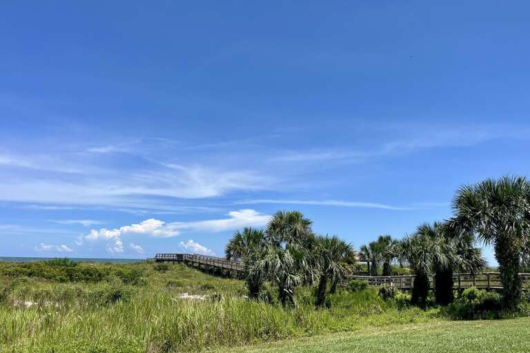 Oceanfront view from patio