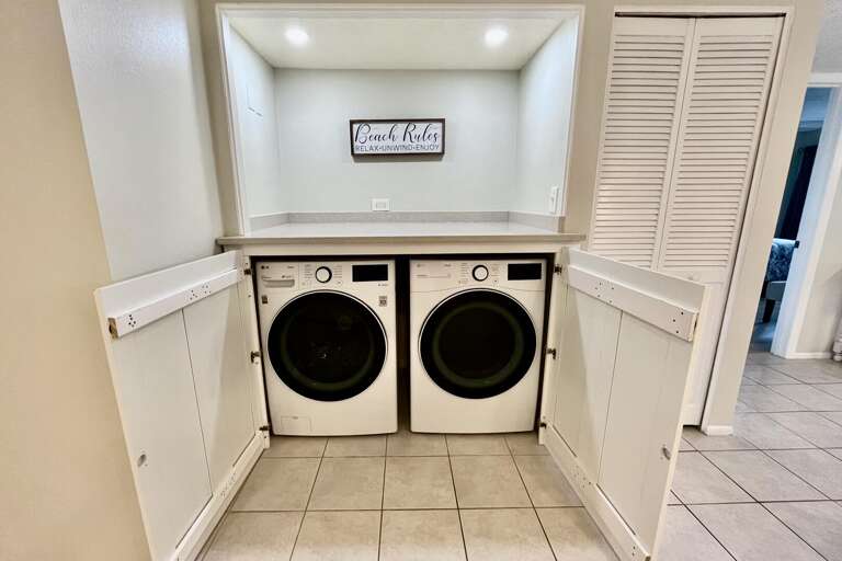 laundry area