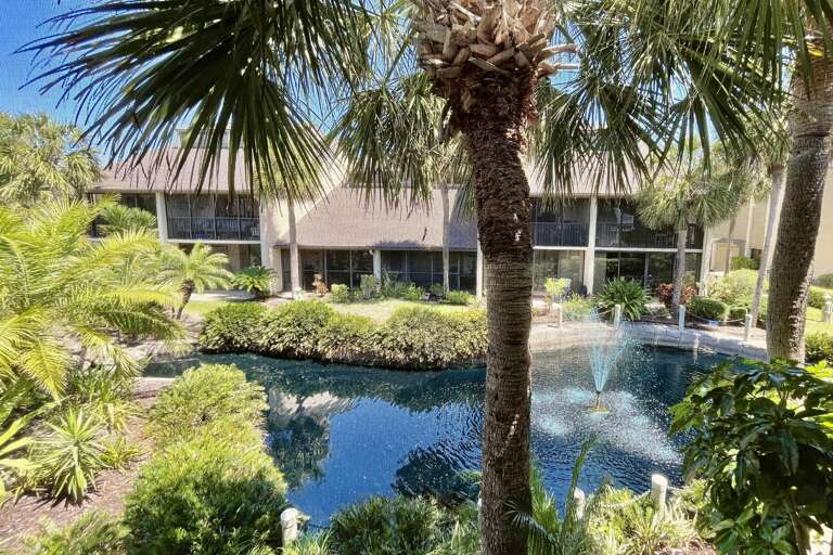 Del Prado lagoon view from lanai