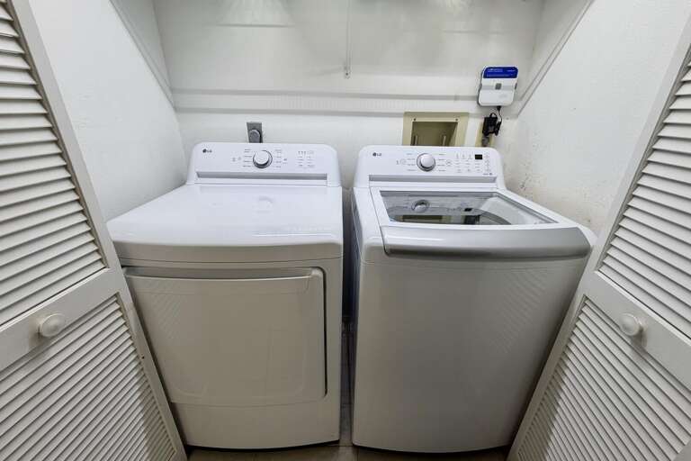 Laundry area