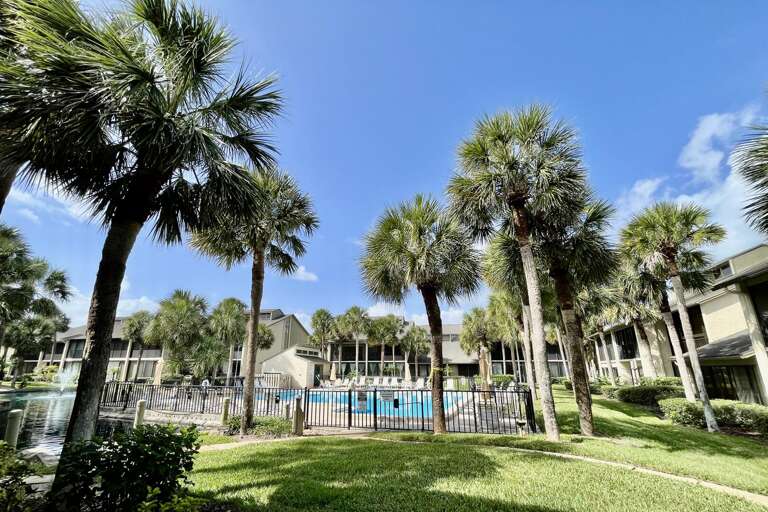 Las Palmas pool area