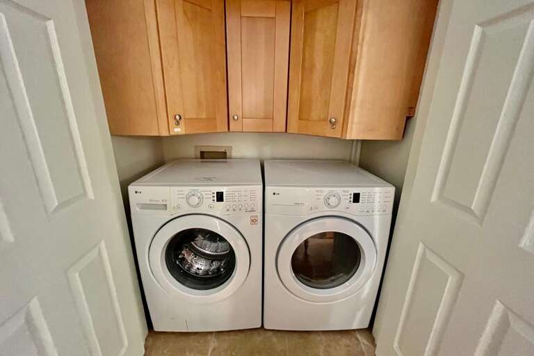 Laundry area
