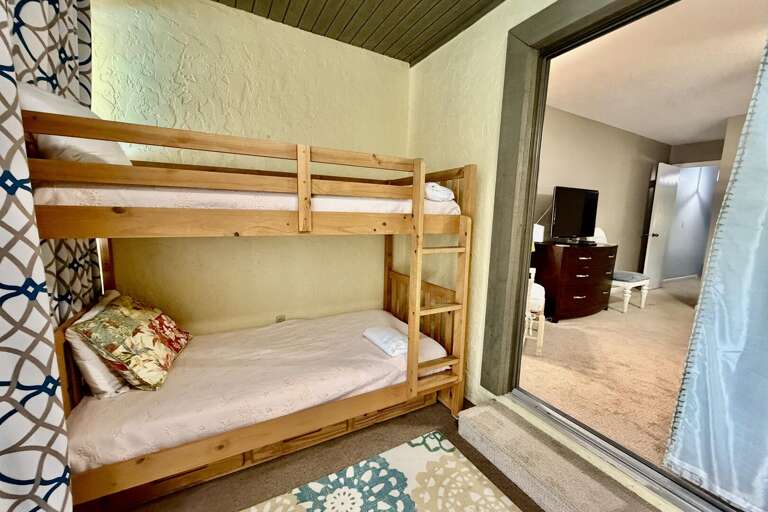 Bonus room off main bedroom: 3 twin bunks   1 full