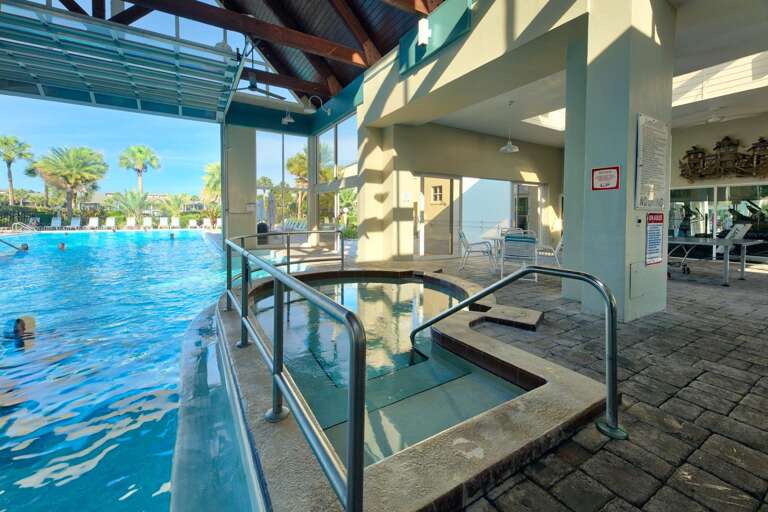 Community pool area Community pool area