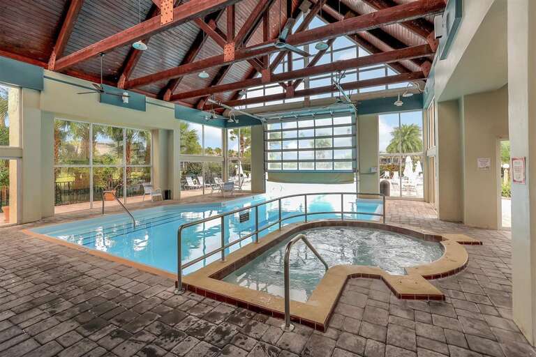 Indoor/Outdoor heated community pool Indoor/Outdoor heated community pool