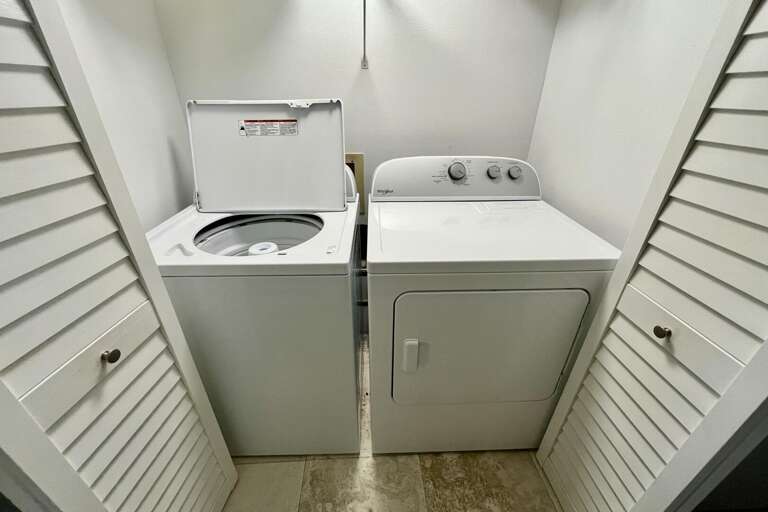 Laundry area