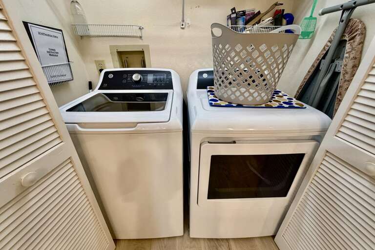 Laundry area