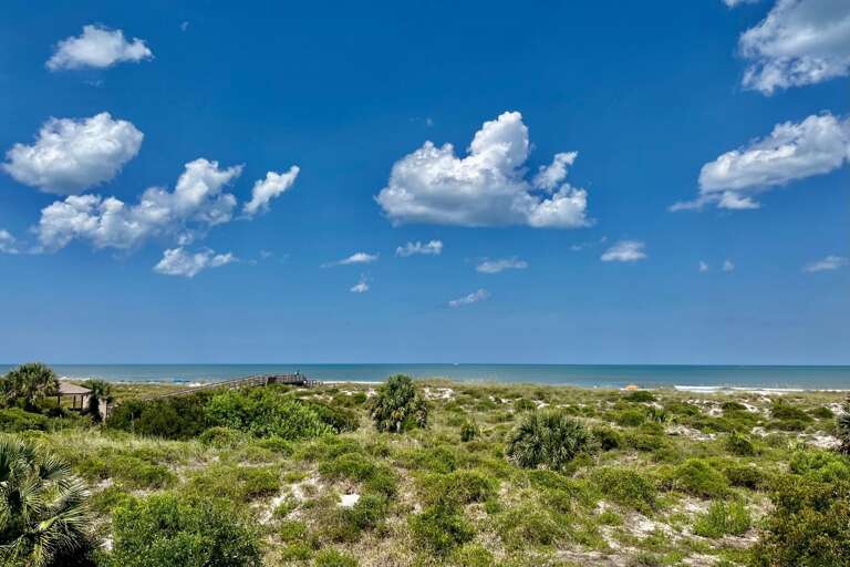 view from oceanfront balcony