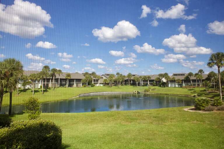 lagoon view from lanai