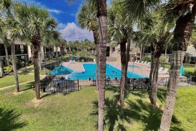 View from screened lanai