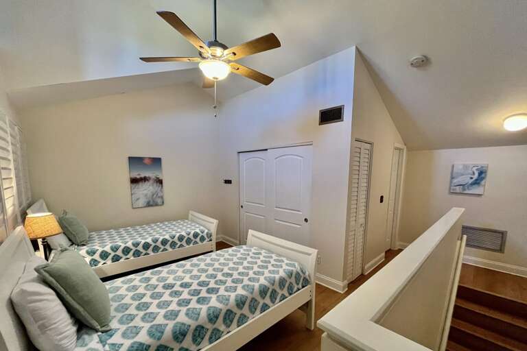 Bedroom 2 (semi-enclosed loft)