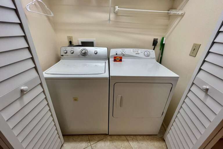 laundry area