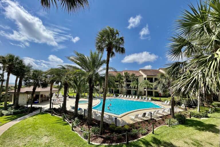 Pacifica/Aegean pool view from balcony