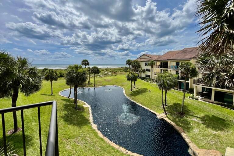 Ocean view/lagoon view from balcony