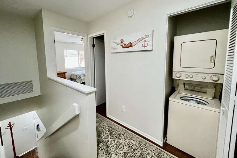 Laundry area (upstairs)