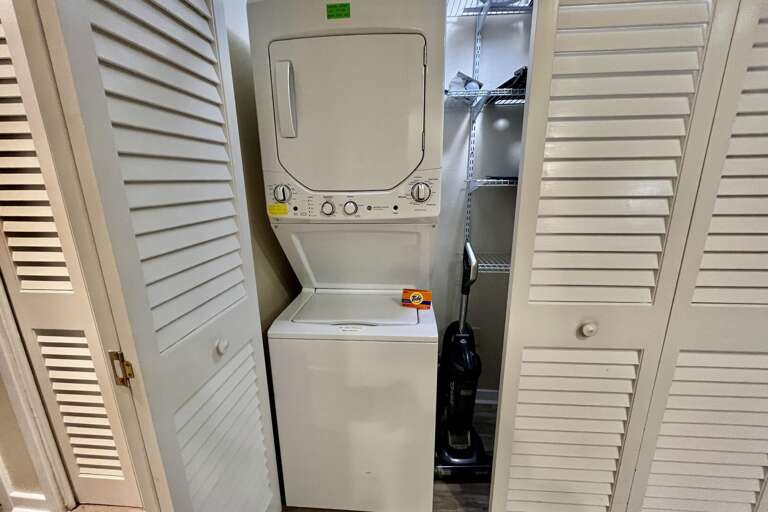 In-unit laundry