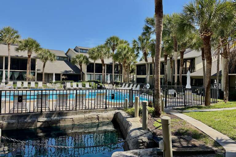 Village Las Palmas pool area