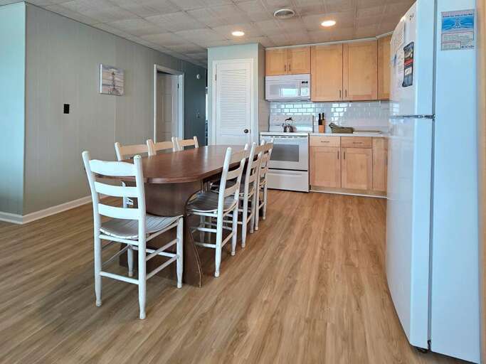 dining and kitchen dining and kitchen