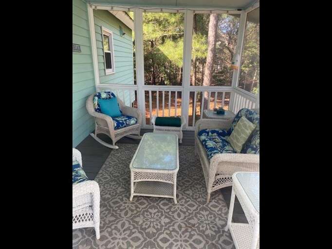 Screened Porch off dining room Screened Porch off dining room