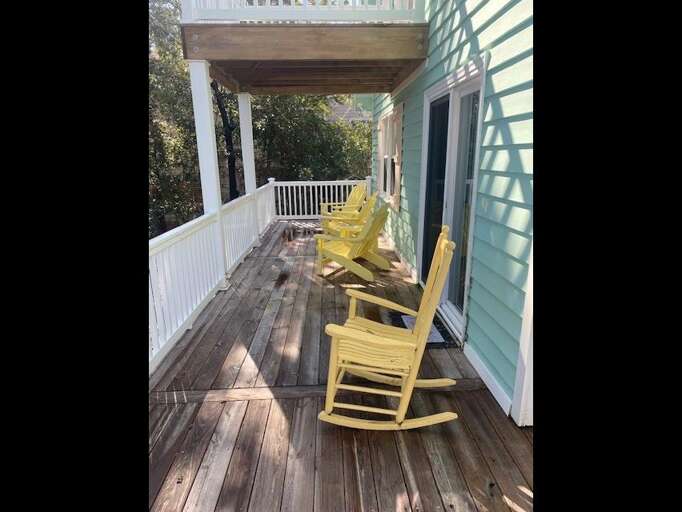 deck area off Living Room deck area off Living Room