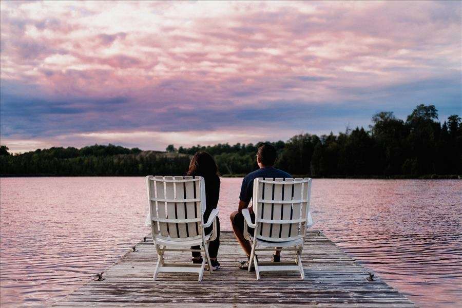 Sunset from Dock