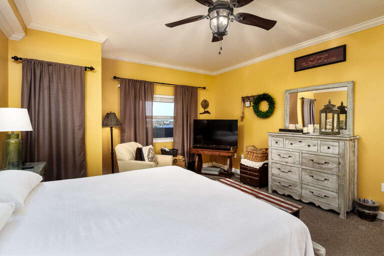 Another view of the spacious master bedroom. Another view of the spacious master bedroom.