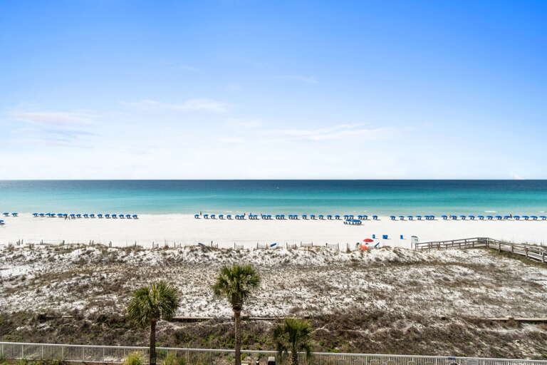 South view of the beach