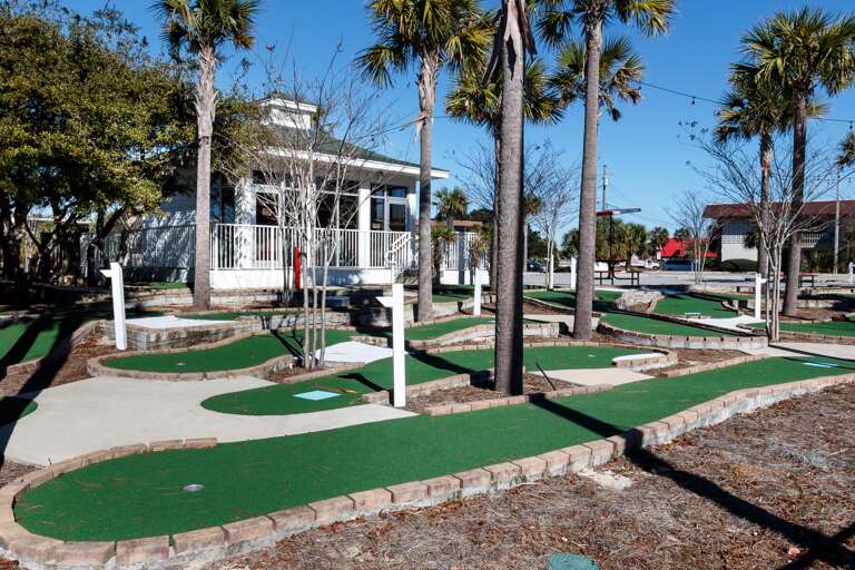 Local mini-golf will be fun for the little ones and even the adults can get into the competitive spirit for a bit.