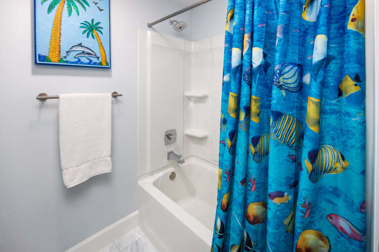 Shower and tub combination 