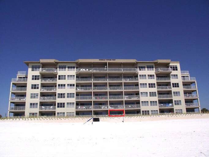 Unit 1003 is on the bottom floor, see red rectangle.