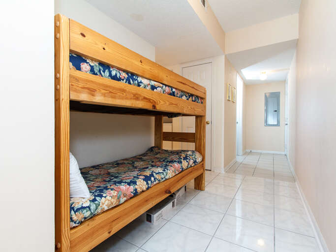 Kids love the bunks! 