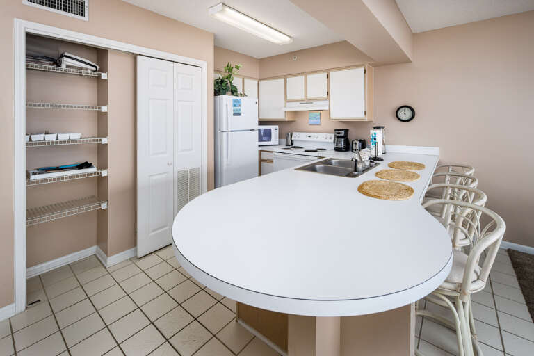 Additional seating at the kitchen island Additional seating at the kitchen island