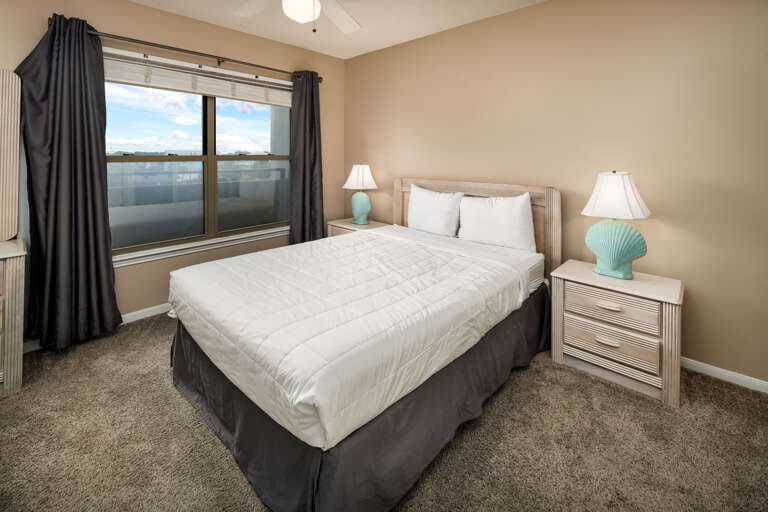 Enjoy a restful night in this serene bedroom. Enjoy a restful night in this serene bedroom.
