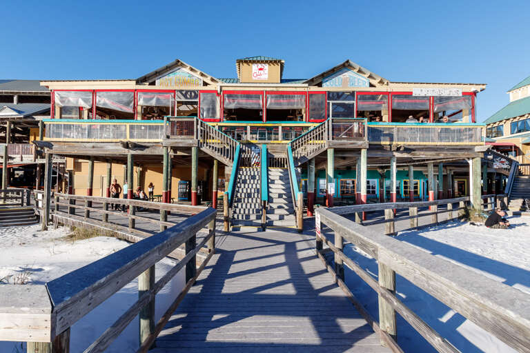 Try the different types of seafood while you're in town.